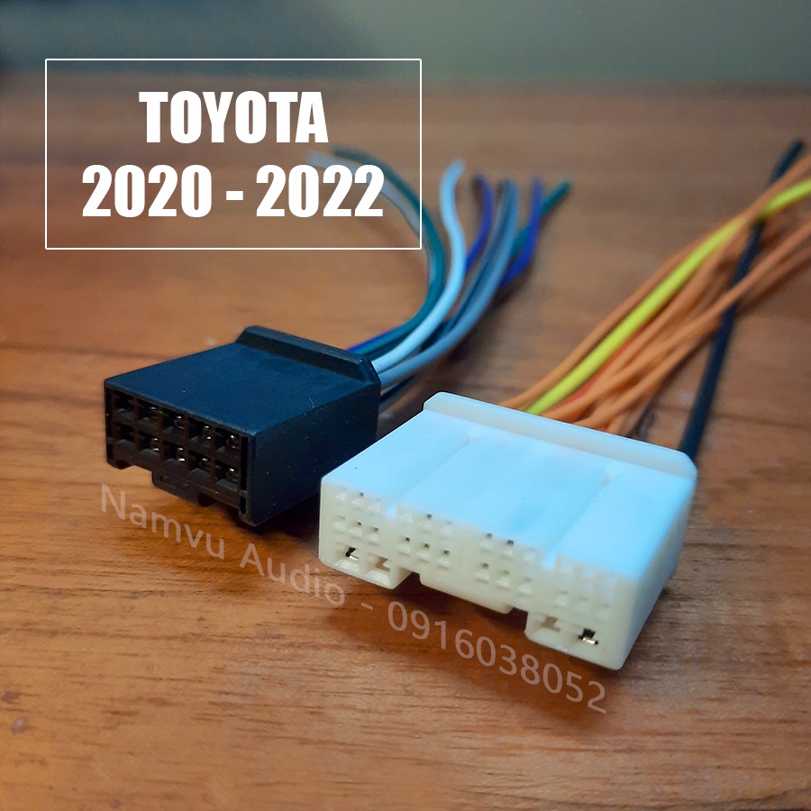 Dây jack loa nguồn đầu CD ô tô Toyota 2020 - 2022