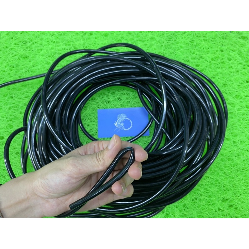Ống dây oxy ống nước dẻo ĐEN phi 4 5 mm LDPE chống bám rêu