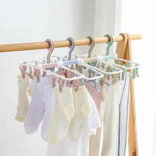 Móc kẹp treo quần áo hình chữ nhật