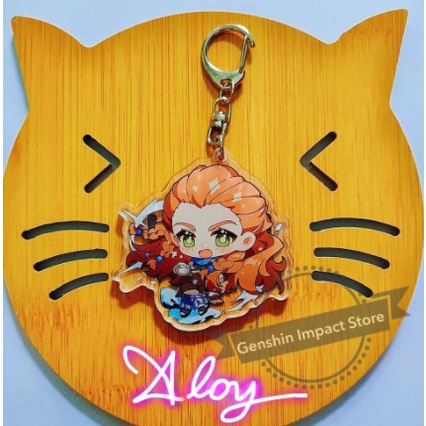 Aloy Móc khoá genshin impact M3 (in giữa acrylic)