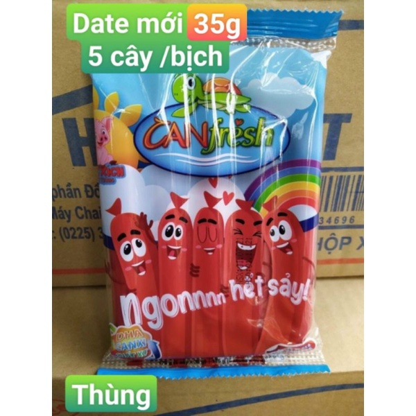 Xúc xích heo Hạ Long 35g (5 cây)