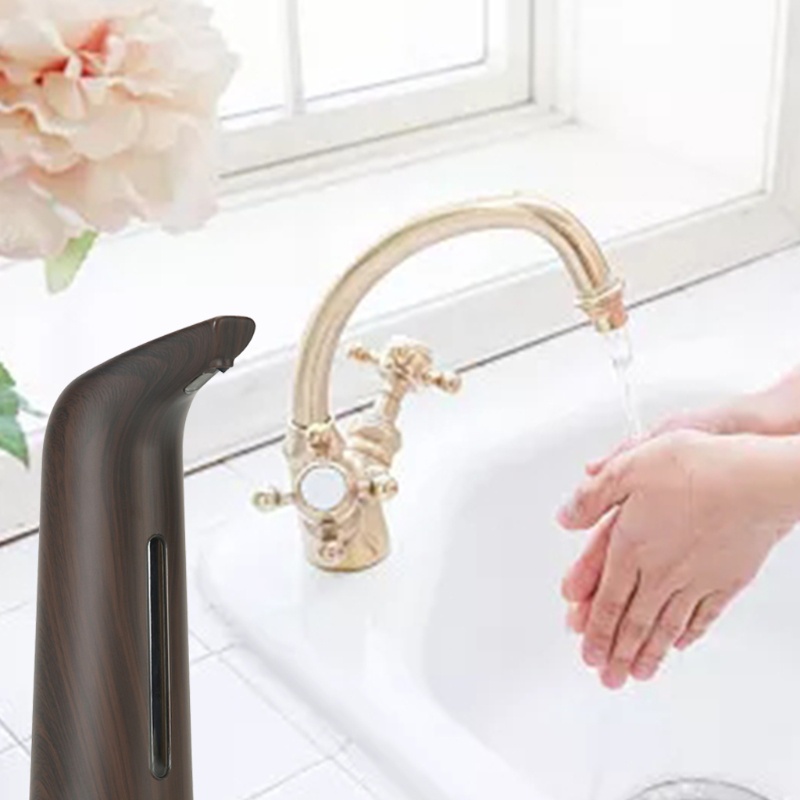 Bình Đựng Xà Phòng Tạo Bọt Tự Động 400ml Sử Dụng Pin AA