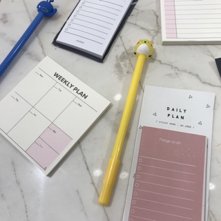CHECKLIST - WEEKLYPLAN DÙNG GHI CHÚ