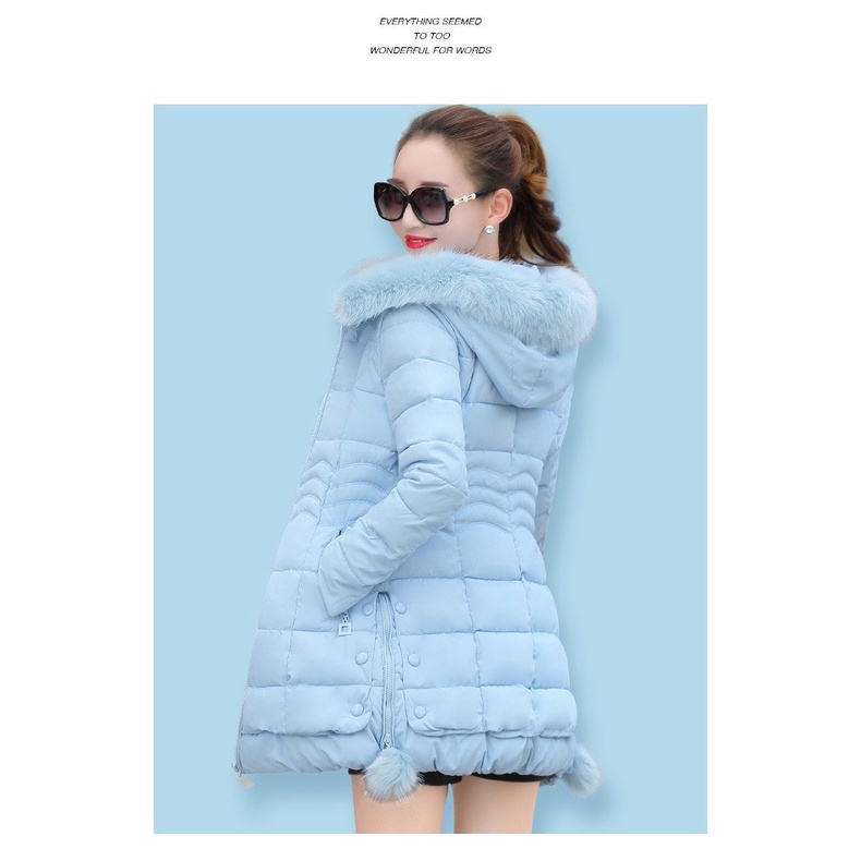 Áo Phao Lông Vũ Dáng Dài Siêu Nhẹ - Áo Gió Nữ 3 Lớp Tôn Dáng Siêu Sang | BigBuy360 - bigbuy360.vn