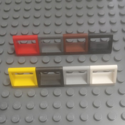 [4 part] Đồ Chơi Lắp Ráp Tile, Modified 1 x 2 with Bar Handle