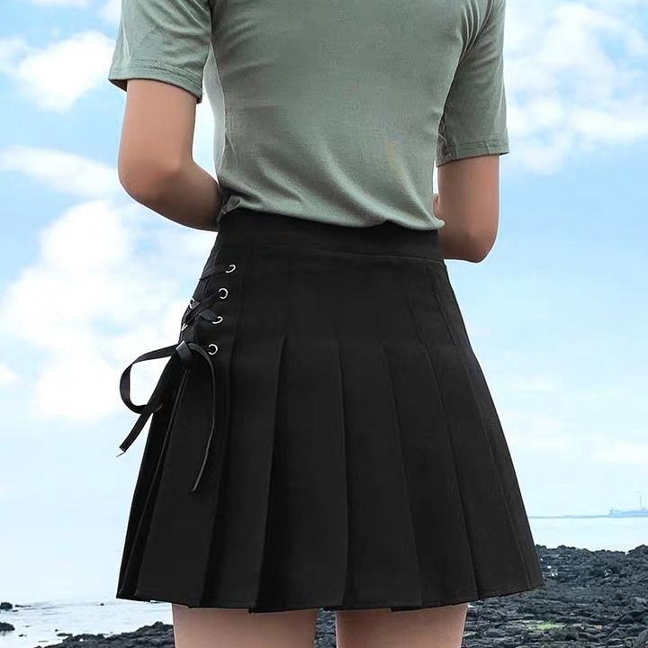 Chân Váy Xếp Li Lưng Cao Dành Cho Nữ / Size Xs-3Xl | BigBuy360 - bigbuy360.vn