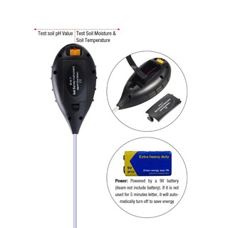 Dụng Cụ Đo Độ Ẩm Của Đất 4 Trong 1