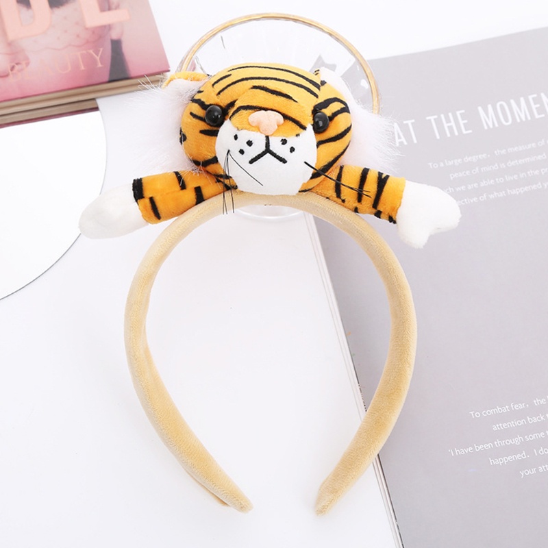 Flgo Băng Đô Lông Cừu San Hô Mềm Mại Họa Tiết Hoạt Hình Dùng Cho Spa