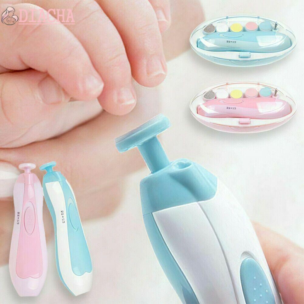 Máy Mài Móng Tay Tự Động Nhiều Màu Sắc An Toàn Cho Bé Sơ Sinh