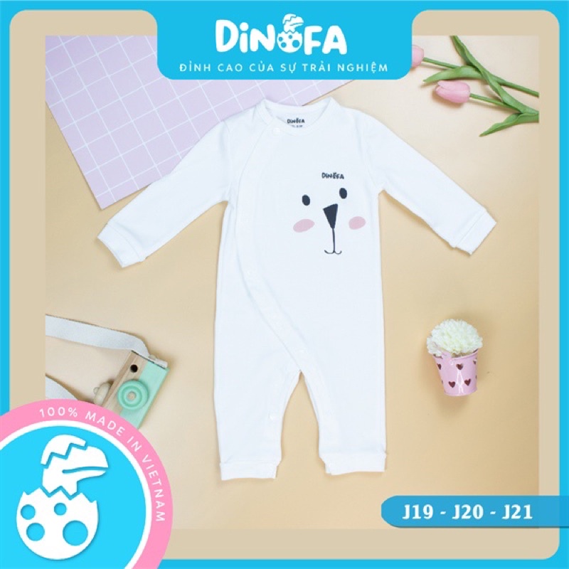 Bộ body không tất chân (vớ) hãng DINOFA cho bé trai và bé gái