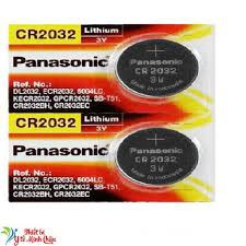 1 viên pin 3V Lithium Panasonic CR2032 (Pin cmos, pin nút)