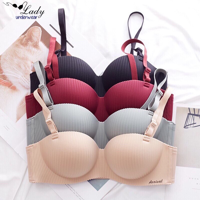 Áo lót nữ đúc su nâng ngực,áo lót nữ không gọng chốt tụt 2288 size 34/75/36/80/38/85 ạ