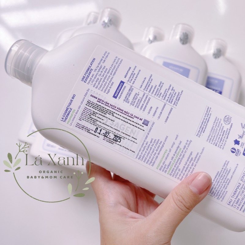 Kem thay tã bỉm chống hăm hữu cơ Liniment Jonzac không cần rửa nước cho bé từ sơ sinh