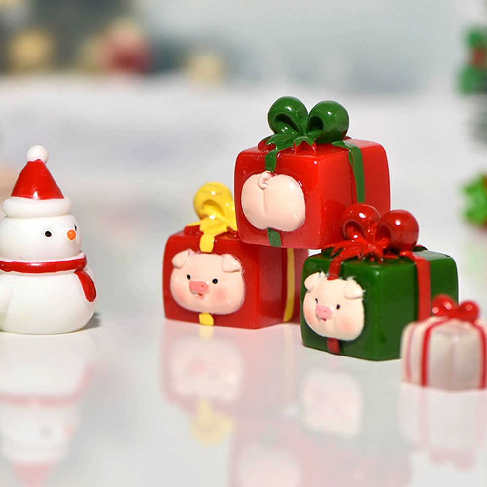 Đồ trang trí Người Tuyết Mini Trang Trí Giáng Sinh/ Năm Mới DIY