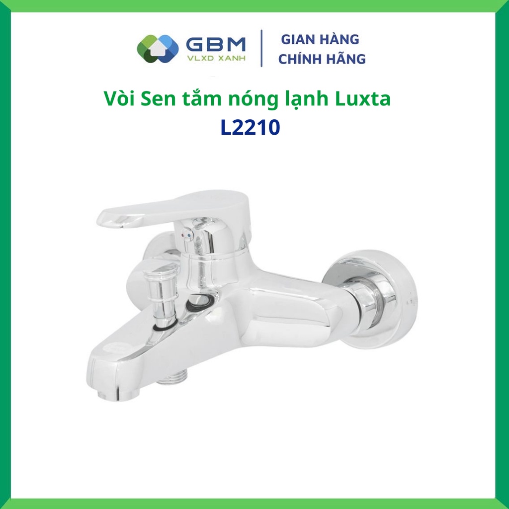 [Mã BMBAU300 giảm 10% đơn 499K] Vòi sen tắm nóng lạnh Luxta L2210-VLXD XANH