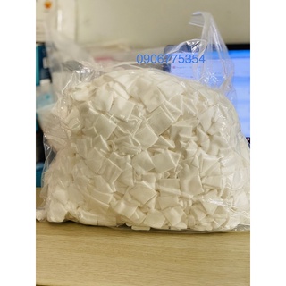 Bông gòn - Bông tiêm cắt bảo thạch 2x2cm (túi 500g)