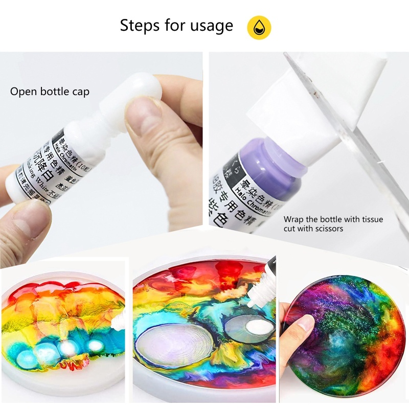 Sa Set 16 Màu Nhuộm Resin Làm Đồ Trang Sức Thủ Công