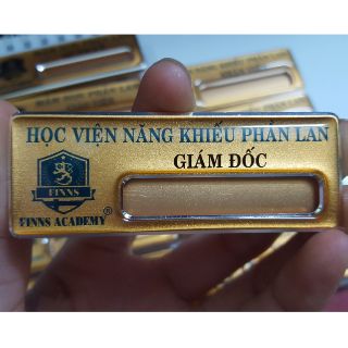 Bảng tên hợp kim thay tên in logo, thông tin theo yêu cầu (lẻ 1 cái)
