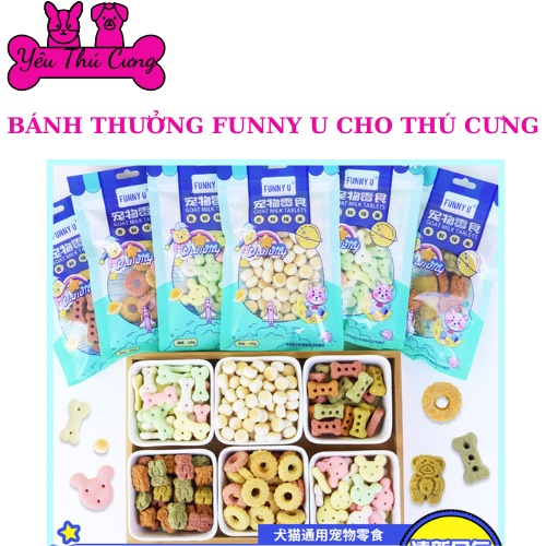 Bánh thưởng mới Funny cho cún-YÊU THÚ CƯNG