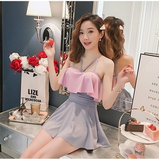 Đồ Bơi Liền Mảnh Phong Cách Hàn Quốc Cho Nữ | BigBuy360 - bigbuy360.vn