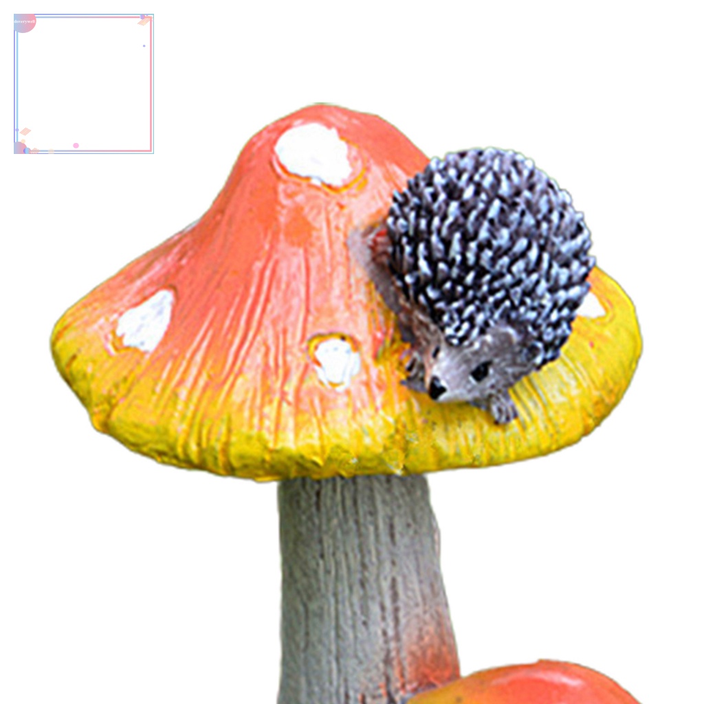 Mô Hình Cây Nấm Trang Trí Tiểu Cảnh Sân Vườn