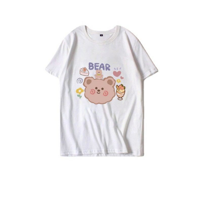áo thun nữ unisex form rộng cute dễ thương