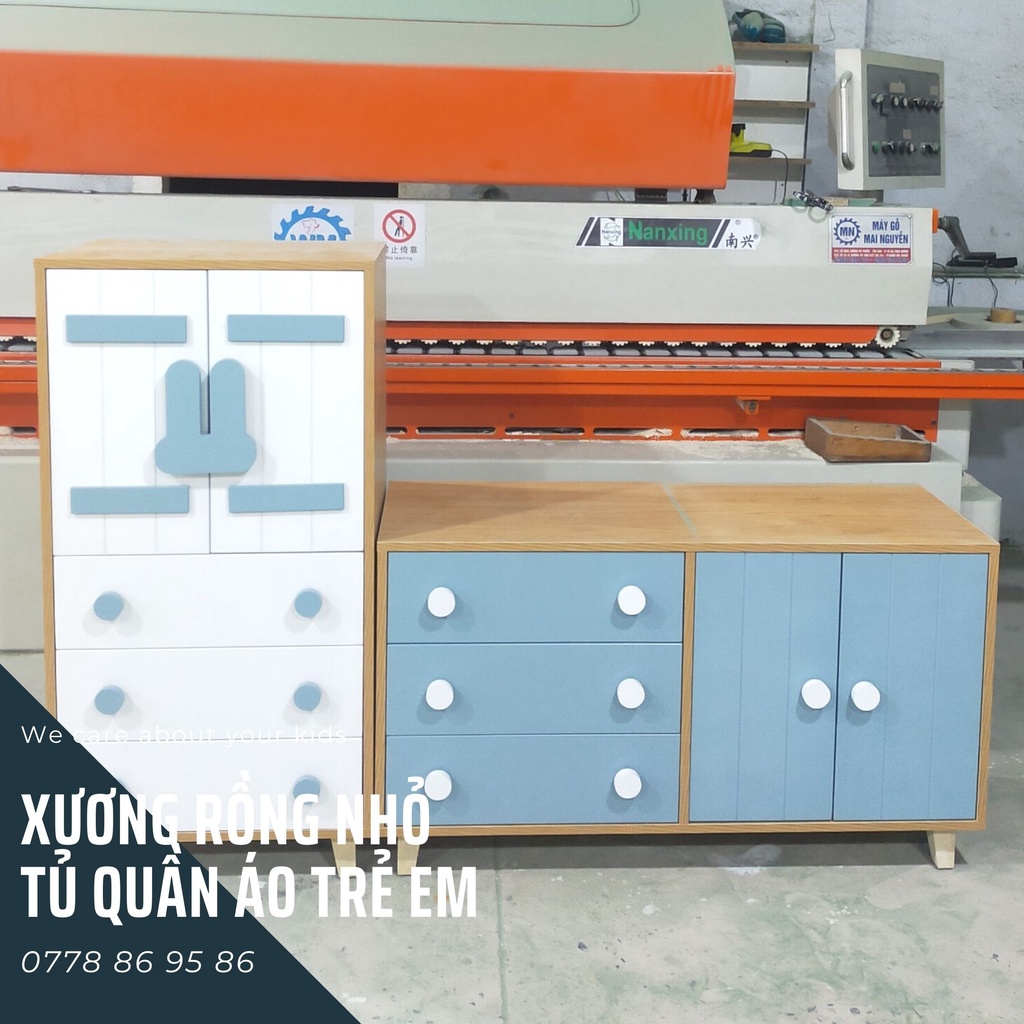 SET 2 tủ quần áo trẻ em