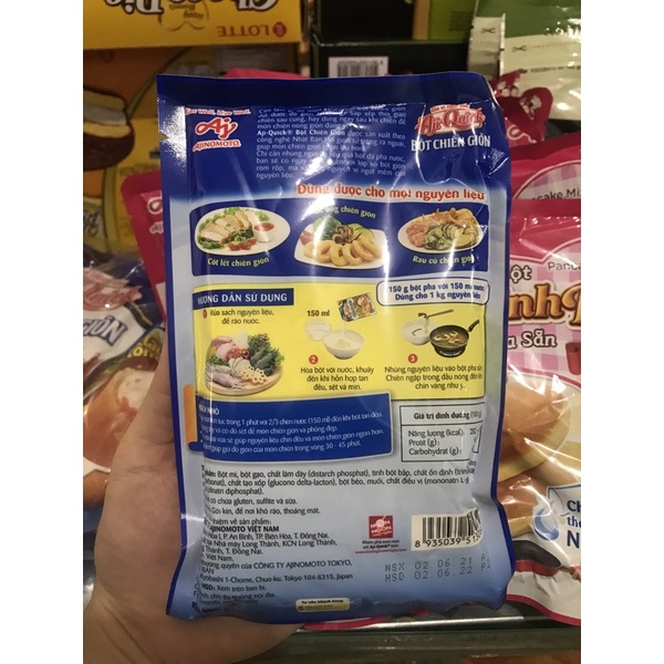 BỘT CHIÊN GIÒN AJI-QUICK 150G