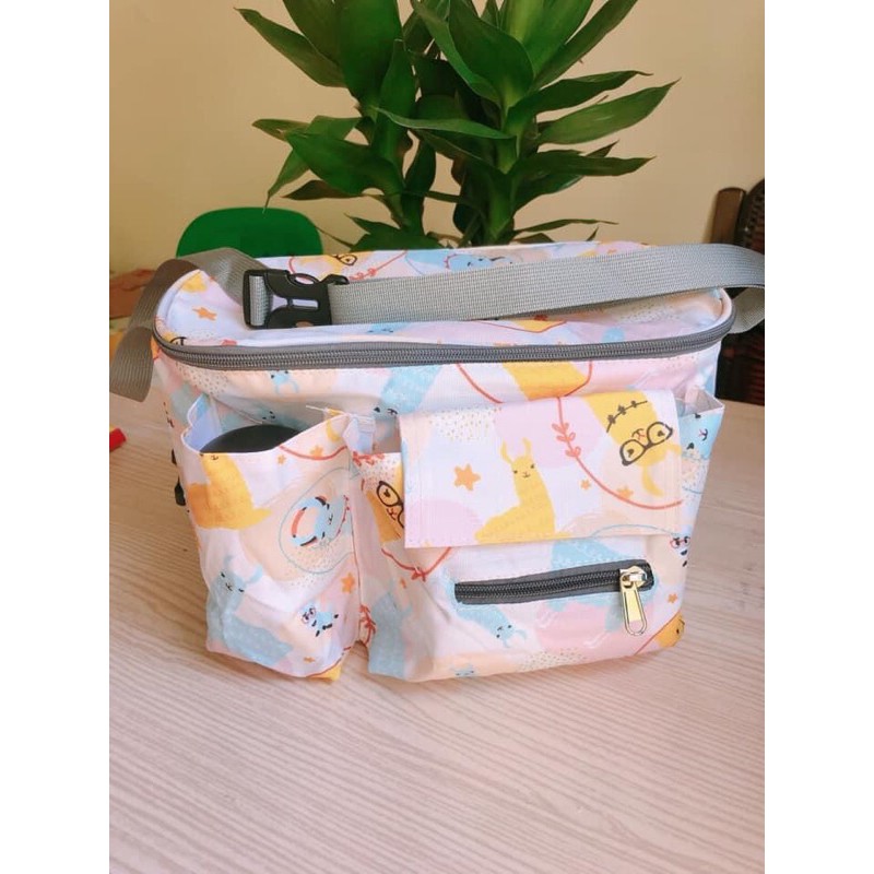 Túi đựng bỉm sữa - treo xe đẩy đa năng