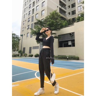 Quần Baggy Đen Trơn