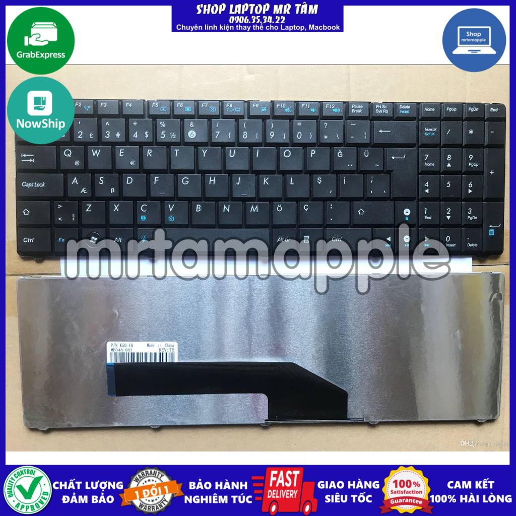 (KEYBOARD) BÀN PHÍM LAPTOP ASUS K50 K60 dùng cho K50 K51 K60 K62 K70 K72 F52 F90 P50 X5 X70