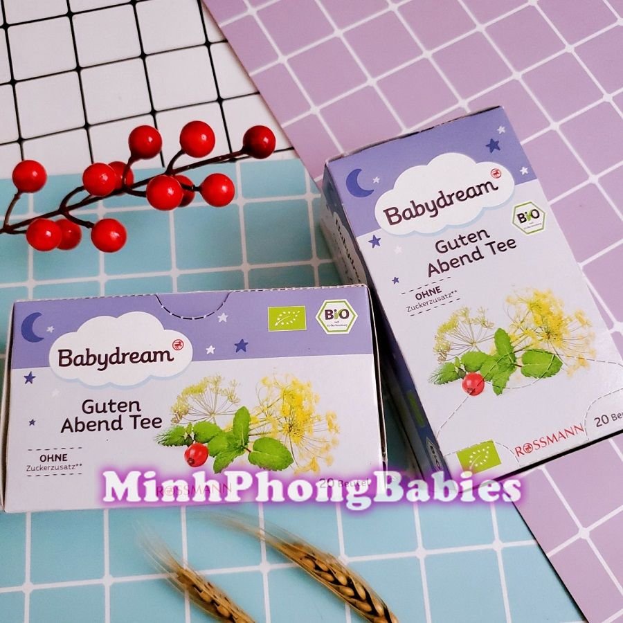 Trà thảo mộc giúp bé ngủ ngon Bio Babydream