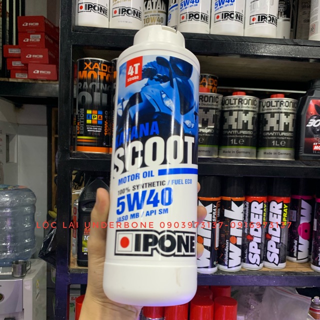 NHỚT IPONE SCOOT 4 Kantana 5w40