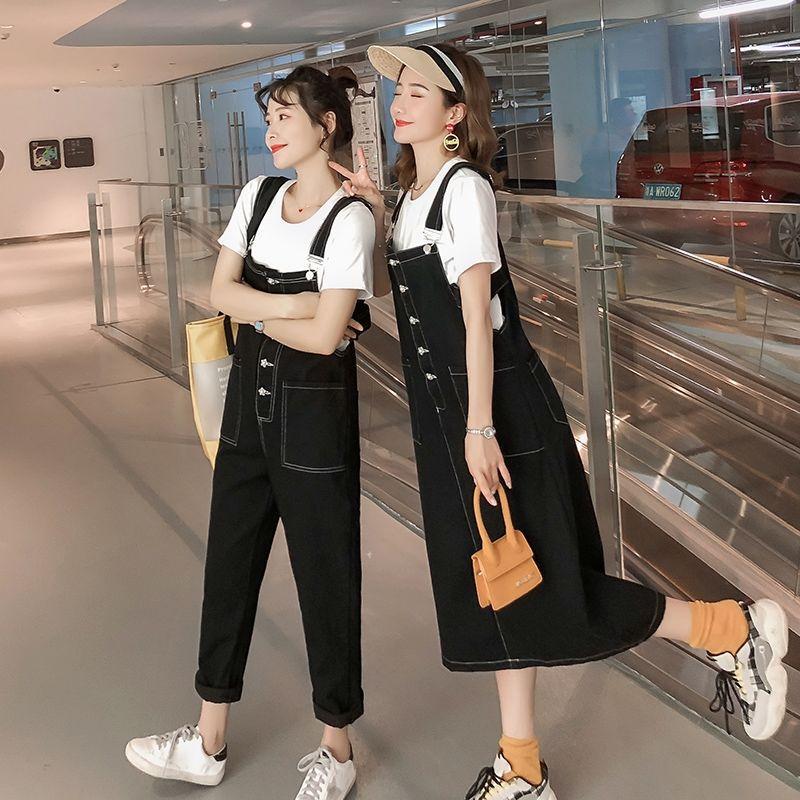 Đầm Yếm Denim Dáng Rộng Thời Trang Mùa Hè Mới Cho Bạn Gái | BigBuy360 - bigbuy360.vn