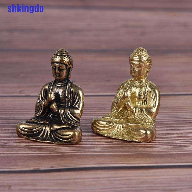 Tượng phật Thái Lan mini 2 màu trang trí nội thất