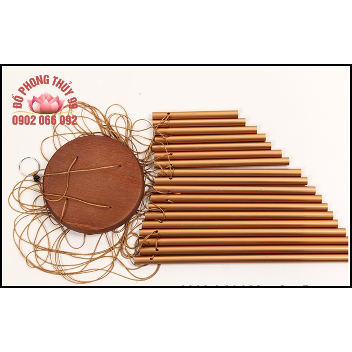 Chuông gió phong thủy mệnh kim 18 thanh