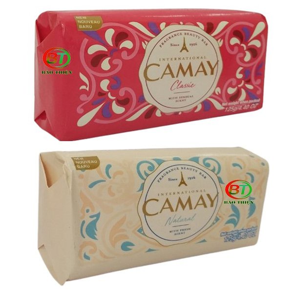 (3 mùi) Xà phòng tắm Camay hộp 125g