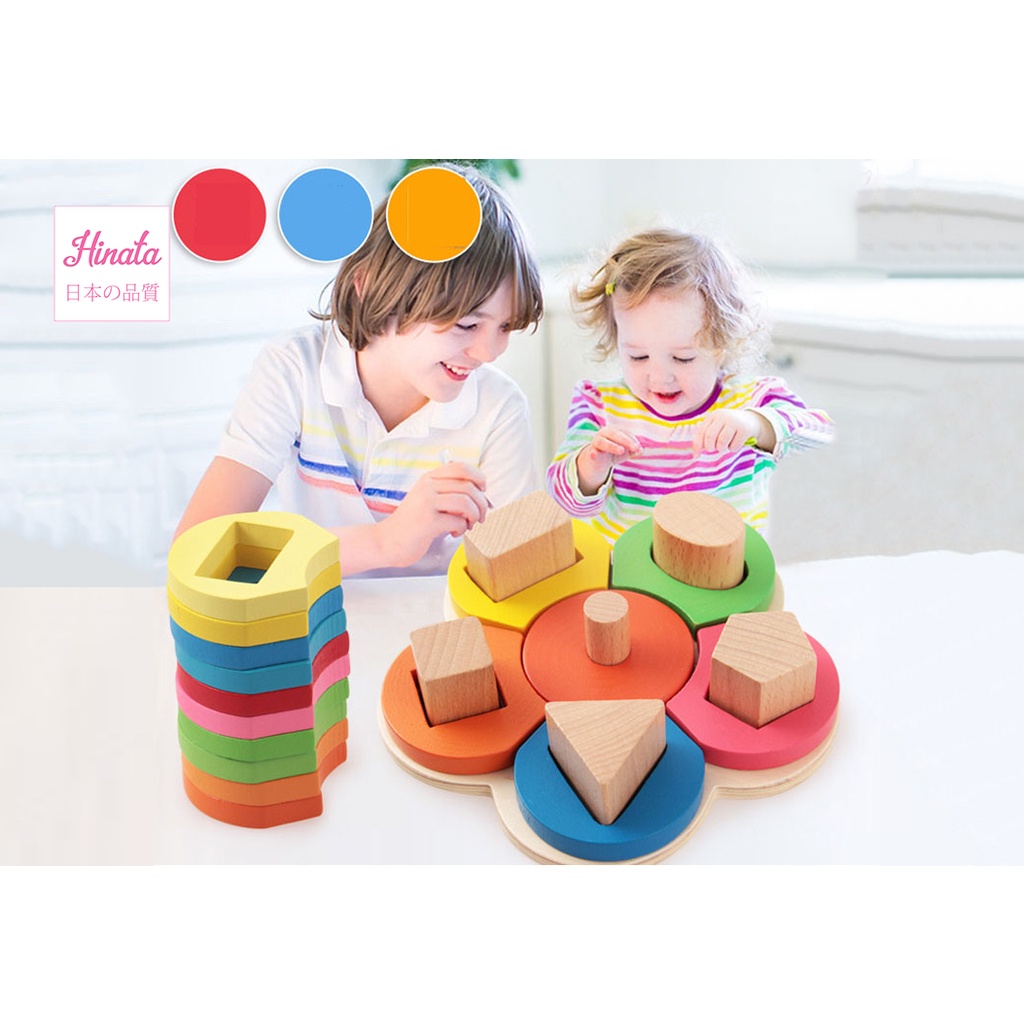 Đồ chơi gỗ HINATA - Giúp phát triển thị giác cho trẻ DC19