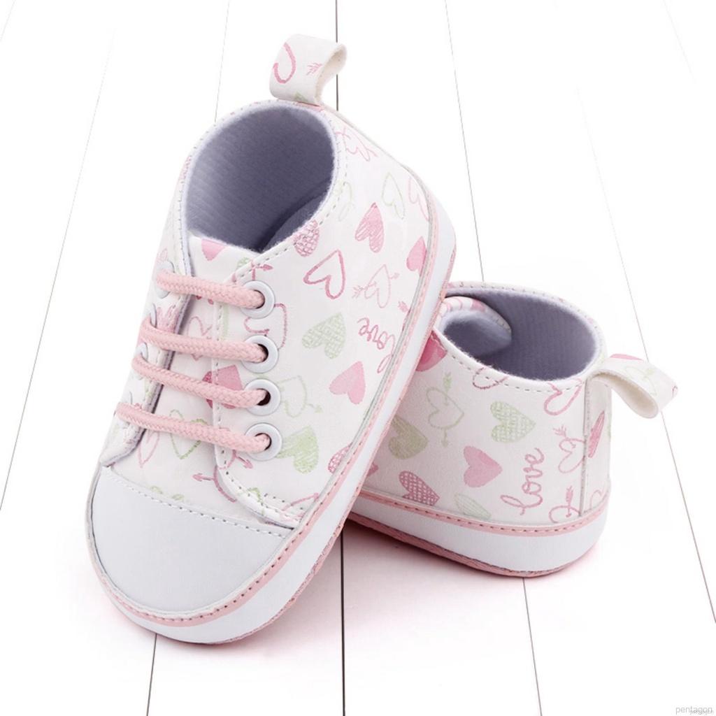 Giày thể thao đế mềm chống trượt cho trẻ nhỏ từ 0-18 tháng tuổi