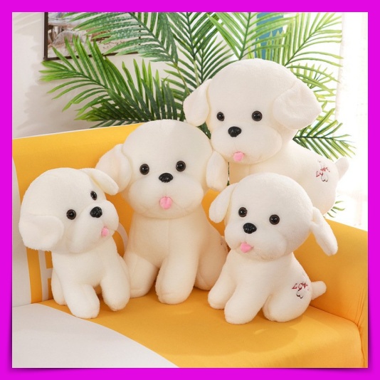 Chó Poodle Lông Xù Nhồi Bông Cao Cấp - Gấu Bông Chó - Thú Nhồi Bông quà tặng sinh nhật dành cho bé