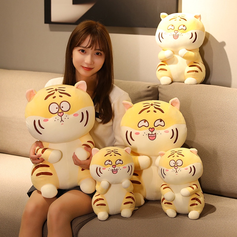 GẤU BÔNG HỔ NGỒI CỌP NGỒI CHIBI DỄ THƯƠNG  VẢI MINISO SIÊU MỀM MỊN, HÀNG CAO CẤP LOẠI 1