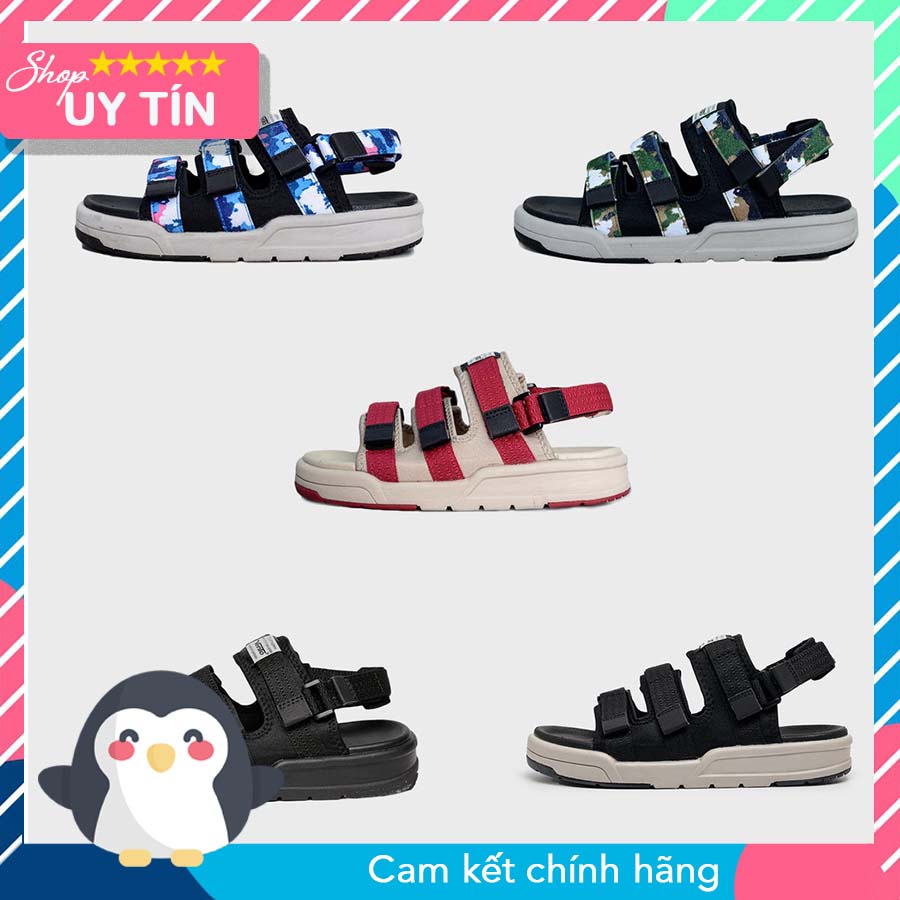 Giày Sandal Vento Nam Nữ Chính Hãng NV1001 - Xăng-đan dép học sinh đế cao 3 phân giá rẽ