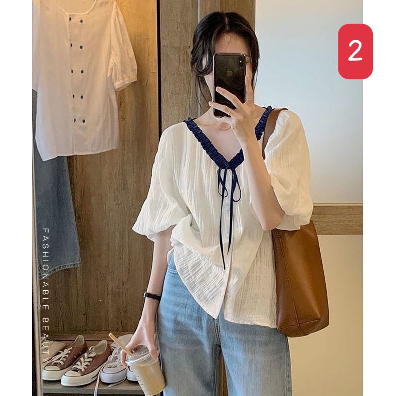 Sơ mi tiểu thư xinh xắn nhiều mẫu