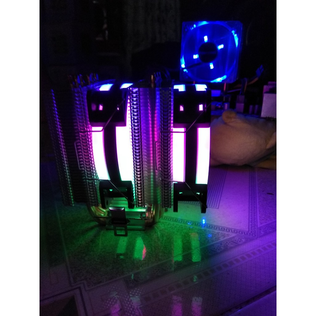 Fan tản CPU 9cm RGB