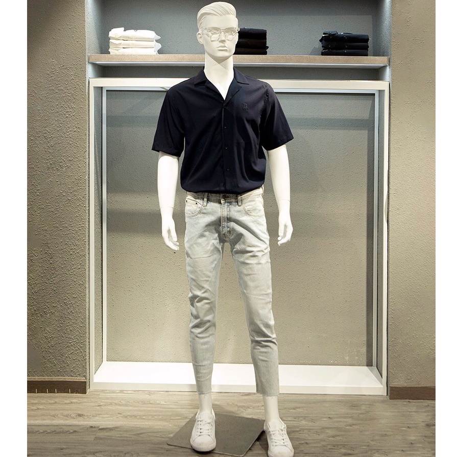 Áo sơ mi nam tay ngắn BEN & TOD cotton phong cách trẻ trung tinh tế S21011 | BigBuy360 - bigbuy360.vn