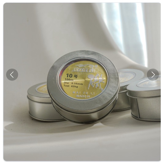 SALE]  Cước Hộp Sắt MAITELI Dài 100m Siêu Bền