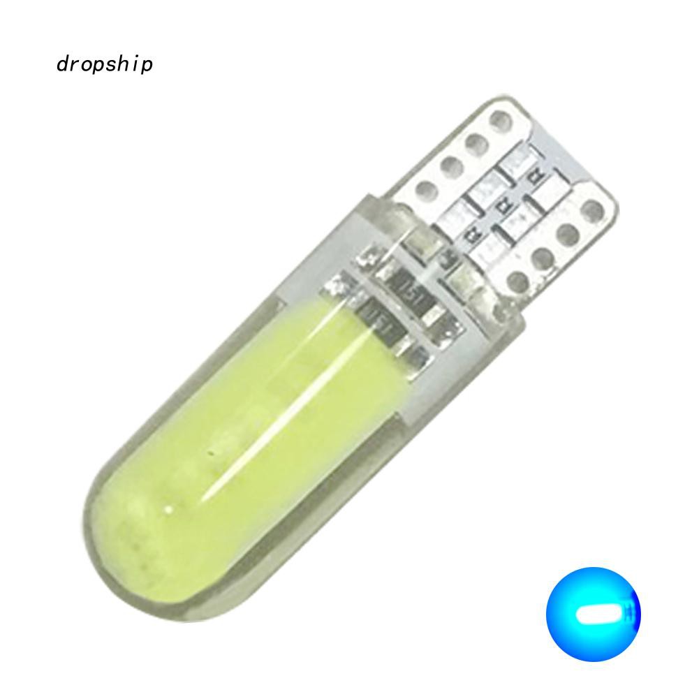 Đèn LED chiếu sáng bảng số xe hơi dpsp T10 W5W 192 168 Silicone COB