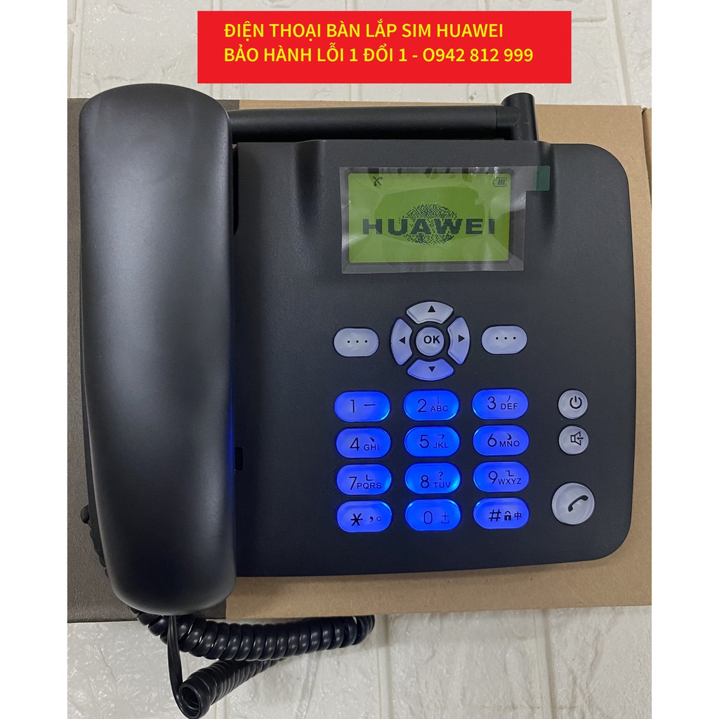 ☎️ Máy điện thoại bàn ☎️ Huawei ETS312i và GSM F316 không dây cho người già, công ty lắp sim đa mạng