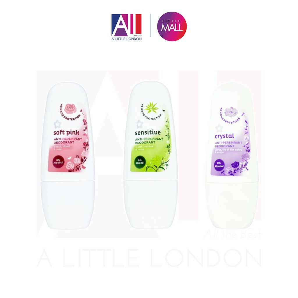 Lăn khử mùi Superdrug 48 Hour Protection Anti-Perspirant Deodorant 50ml