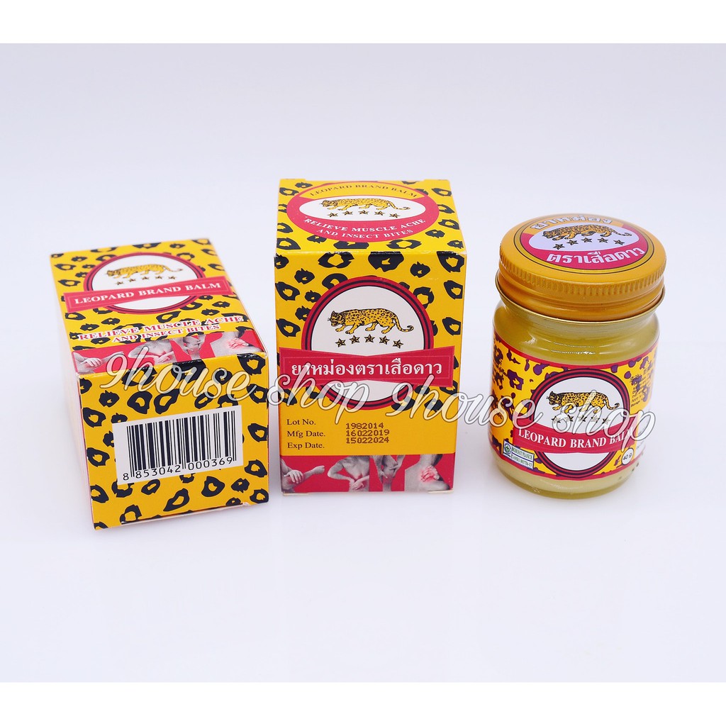 Dầu Cù Là Con Báo Thái Lan Leopard Brand Balm